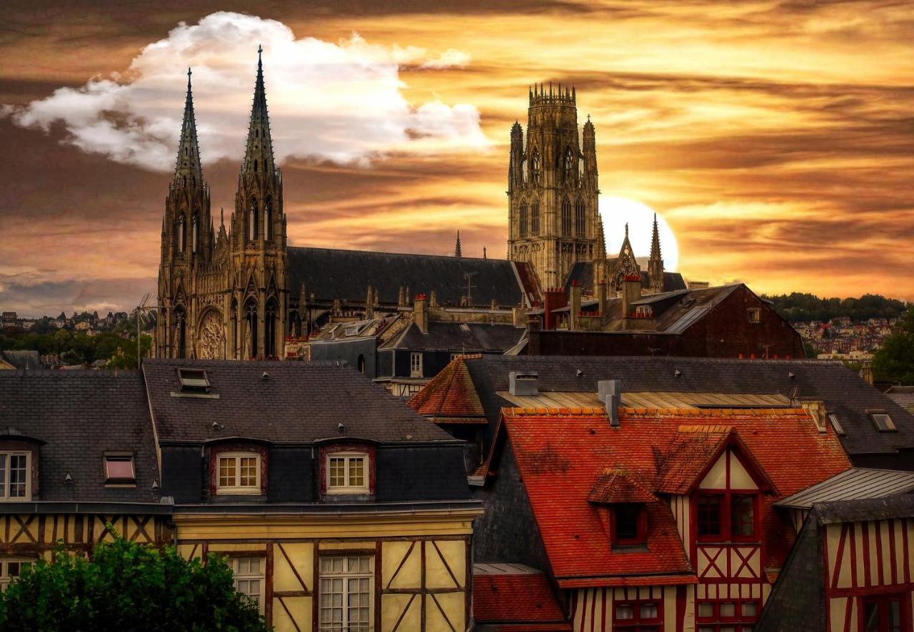 L'Arc-En-Ciel Scandinave - Sejour Unique Et Design Au Coeur De Rouen Exterior foto